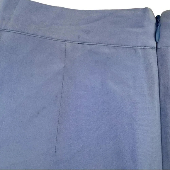 YUMI KIM Blue Silk Mini Skirt Pleaded Women’s size Small - Picture 7 of 10